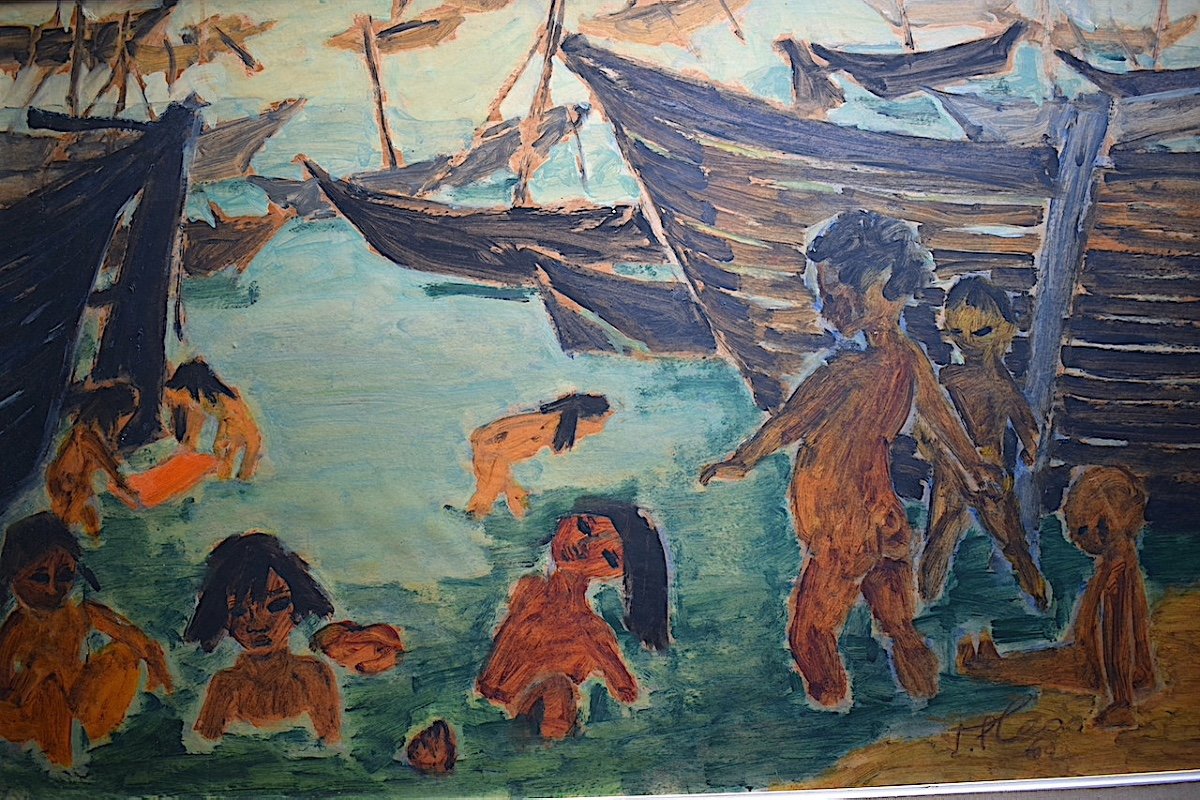  HEE TONG LEO Asie Singapour Marine Scène Animée XX RT861-photo-2