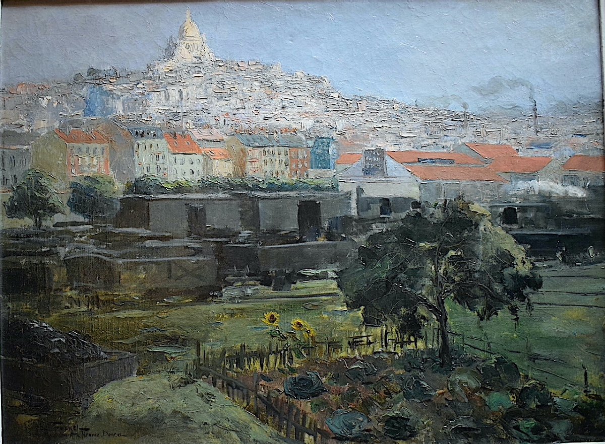 * Louis Abel Truchet Paris Montmartre Basilique Sacré Cœur Gare du Nord Trains RT874-photo-2