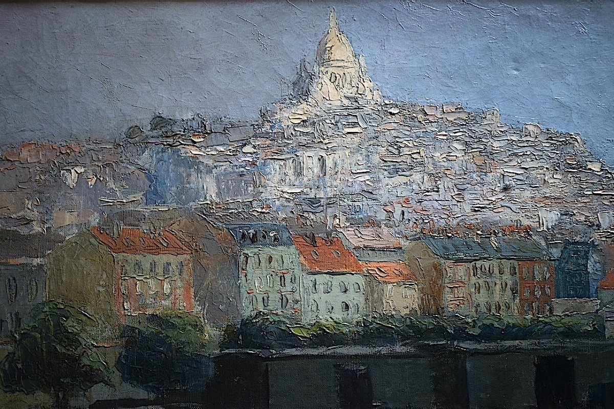 * Louis Abel Truchet Paris Montmartre Basilique Sacré Cœur Gare du Nord Trains RT874-photo-3