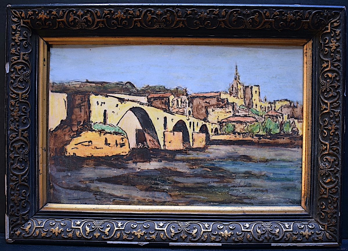 PIERRE VARET Avignon Le Pont Saint-Bénézet Provence Début XX ème RT903