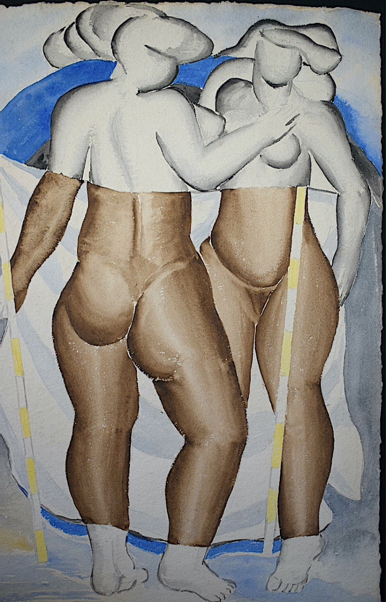 Claude Beaujour Erotic Female Nudes 1996 XXth Rt935-photo-2