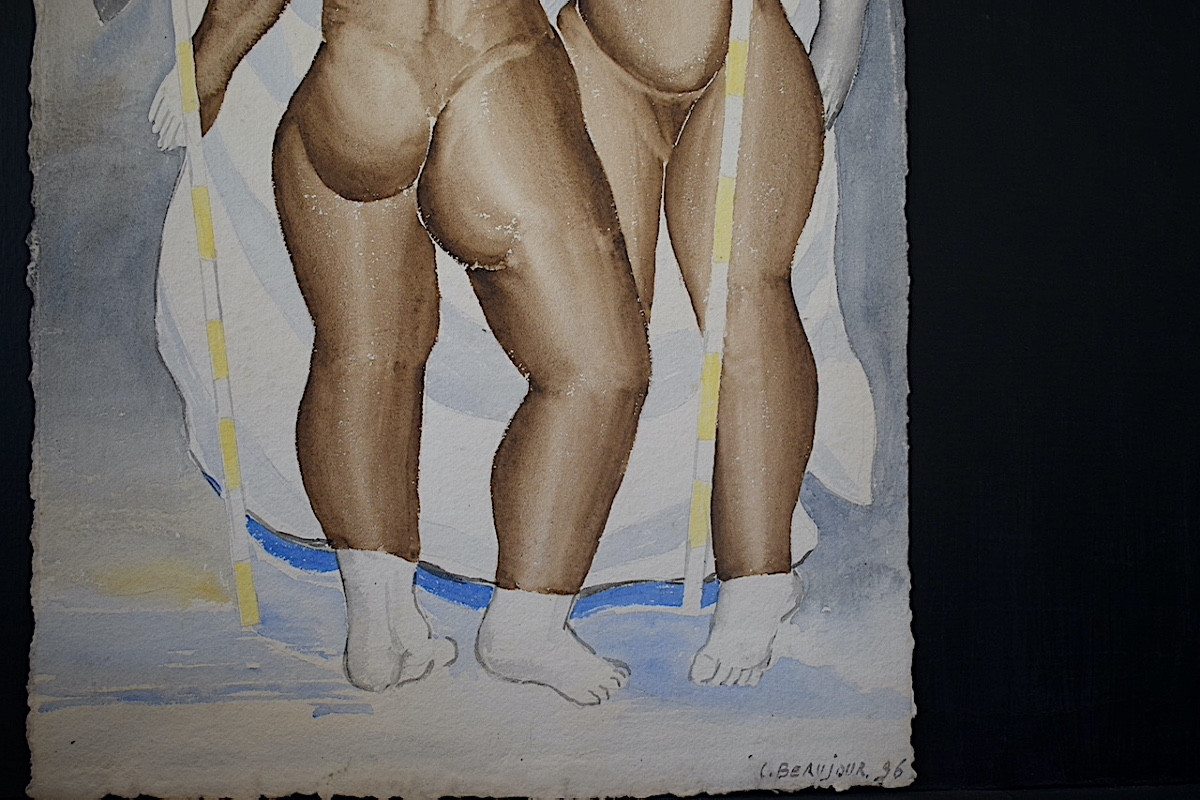 Claude Beaujour Erotic Female Nudes 1996 XXth Rt935-photo-4