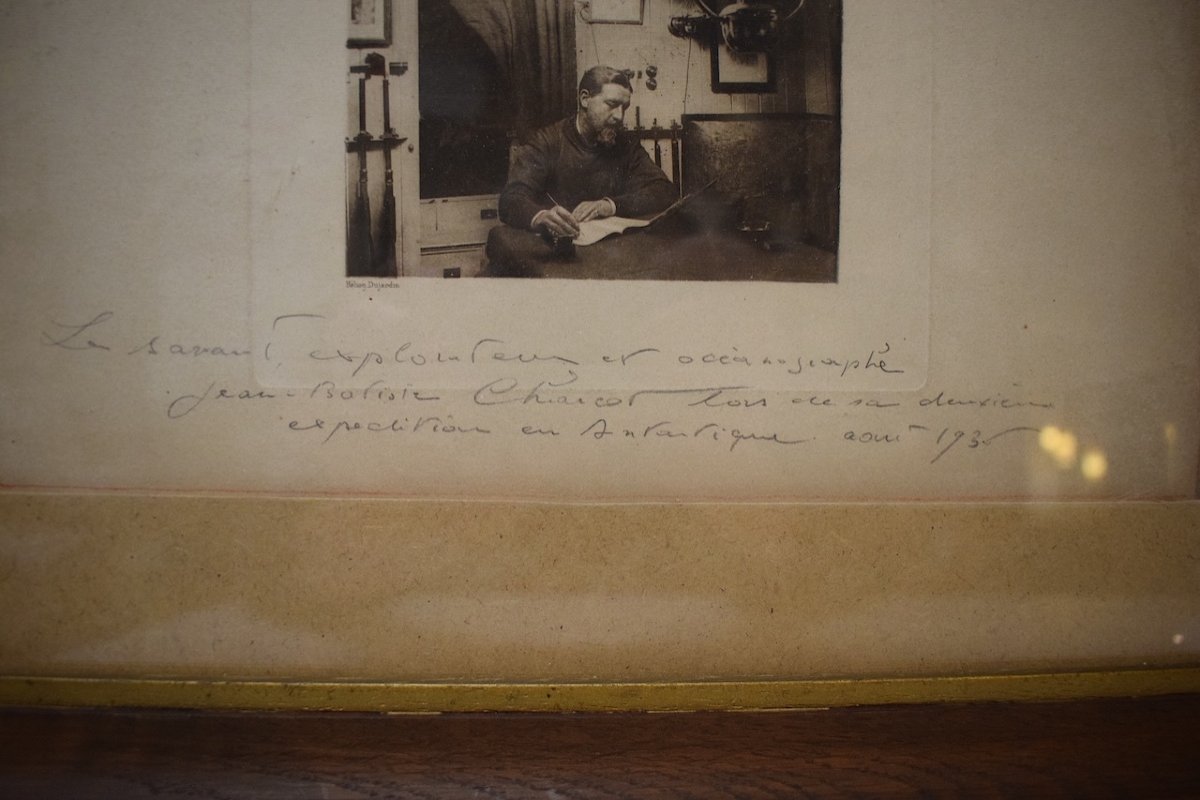 H&eacute;liogravure Par H&eacute;liog Dujardin Portrait De J B Charcot Explorateur Oc&eacute;anographe Rt965 -photo-2