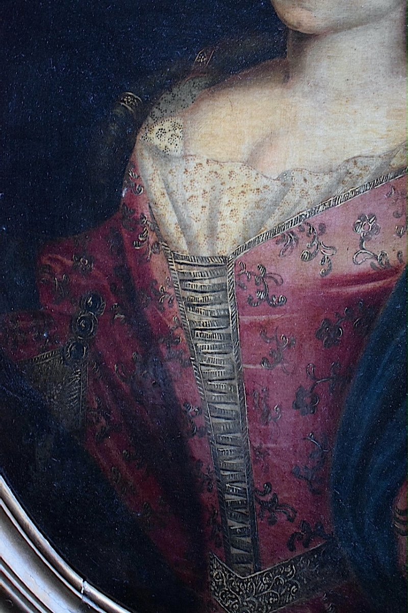 Pair Of Portraits Of Man And Woman Early 18th Century Notables Nobles Rt980-photo-6