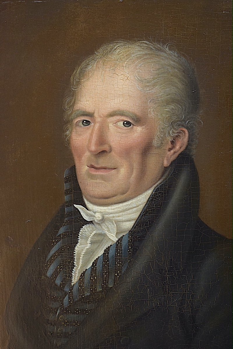 Portrait Of A Man Nicolas Sylvestre De Comeau Late 18th Century Lorraine Art To Be Identified Rt1007-photo-2