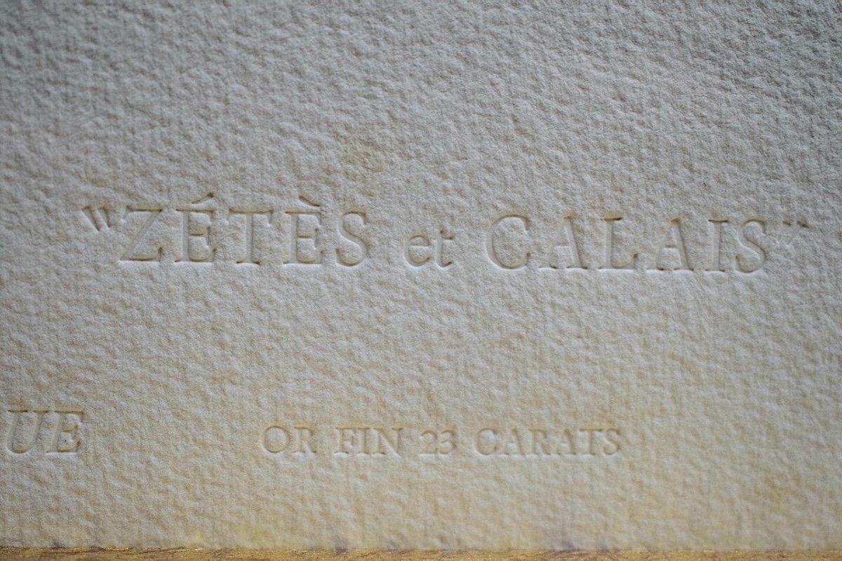Gold Embossed Lithograph Tribute To The Jewels Of Georges Braque Signed By The Publisher Ref1172-photo-4