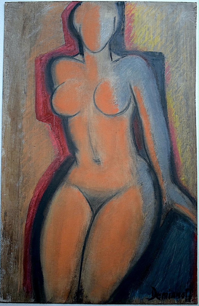 DEMIANOFF &Eacute;cole S&eacute;toise Fauve S&egrave;te Proven&ccedil;al Nu F&eacute;minin Femme XX RT1180-photo-2