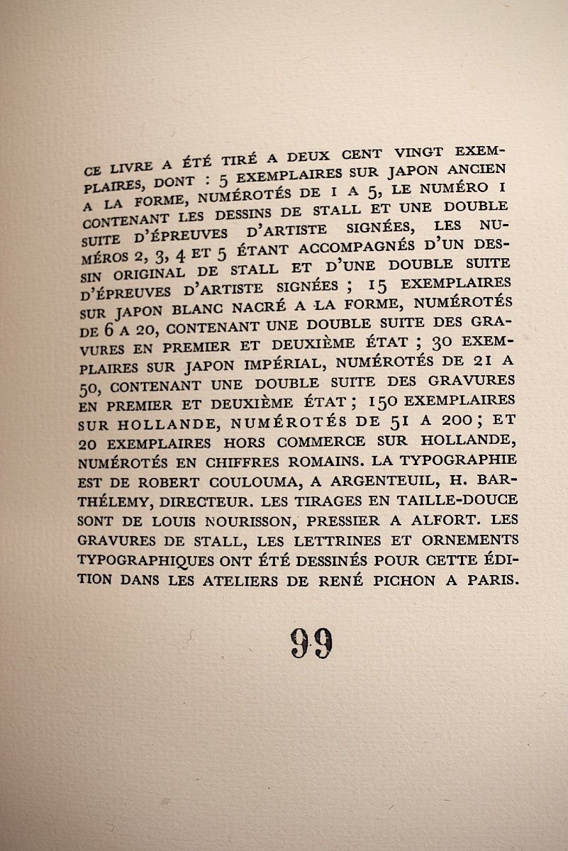 Jean Jacques Brousson La Fleur Des Cent Nouvelles 45 Gravures De Stall Livre &eacute;rotique Ref1038-photo-4