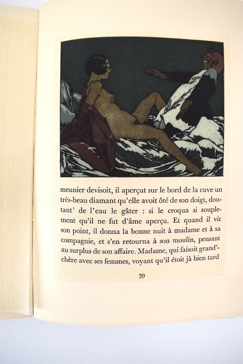 Jean Jacques Brousson La Fleur Des Cent Nouvelles 45 Gravures De Stall Livre &eacute;rotique Ref1038-photo-4