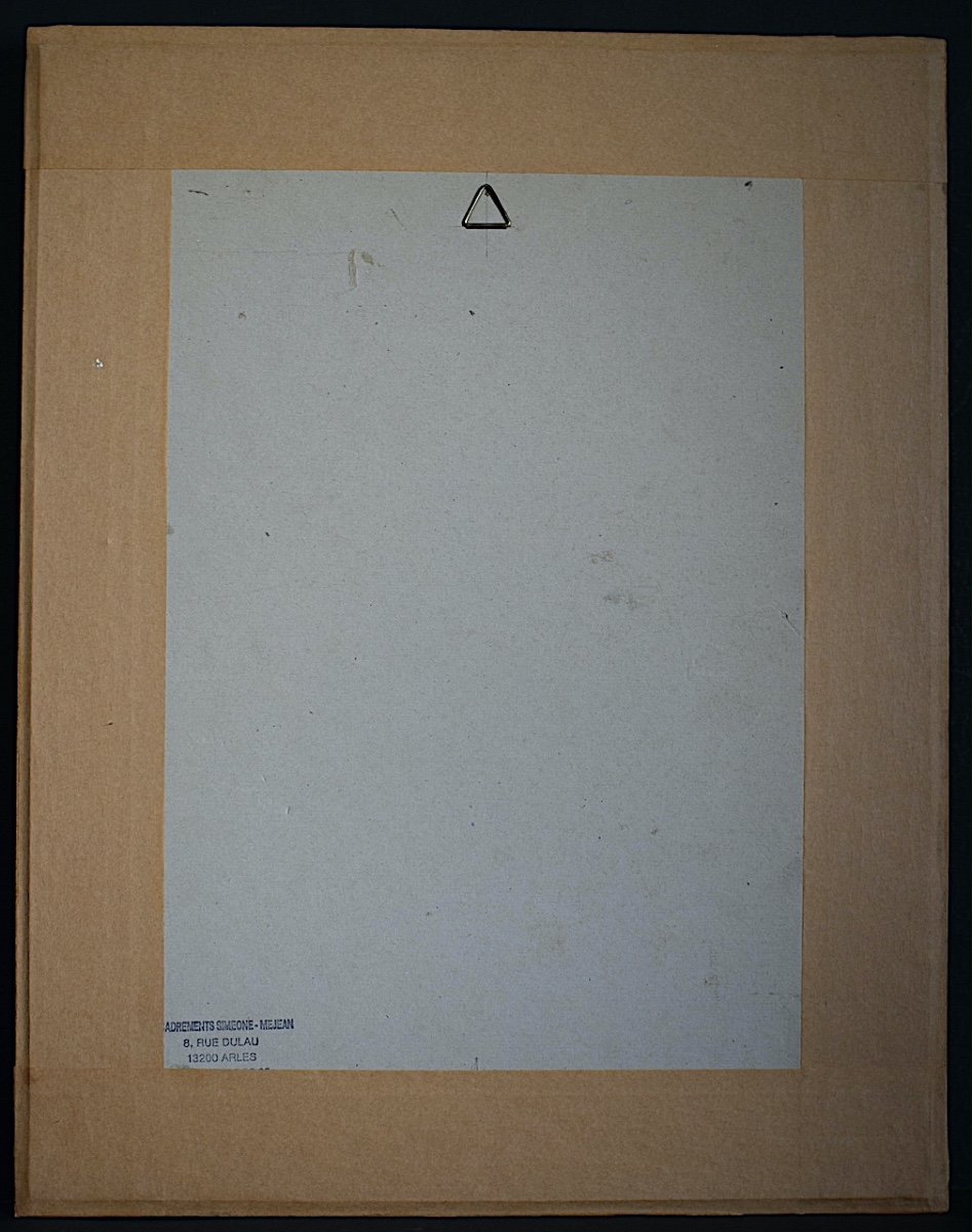 Dessin Cachet d'Atelier André Derain Nu Féminin Assis XXème RT1164 -photo-3