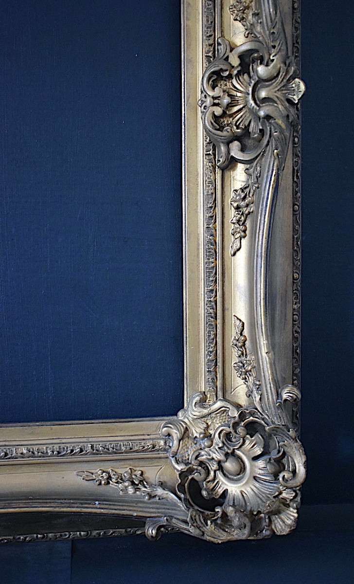 19th Century Gilded Rebate Frame 65 X 50 Cm Format 15p Frame Ref C1203-photo-2