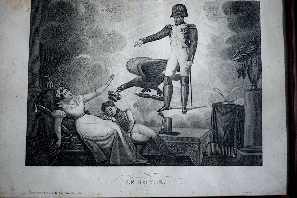 Trois Estampes sur le thème de Napoléon Bonaparte  XIX ème RT1255-photo-4