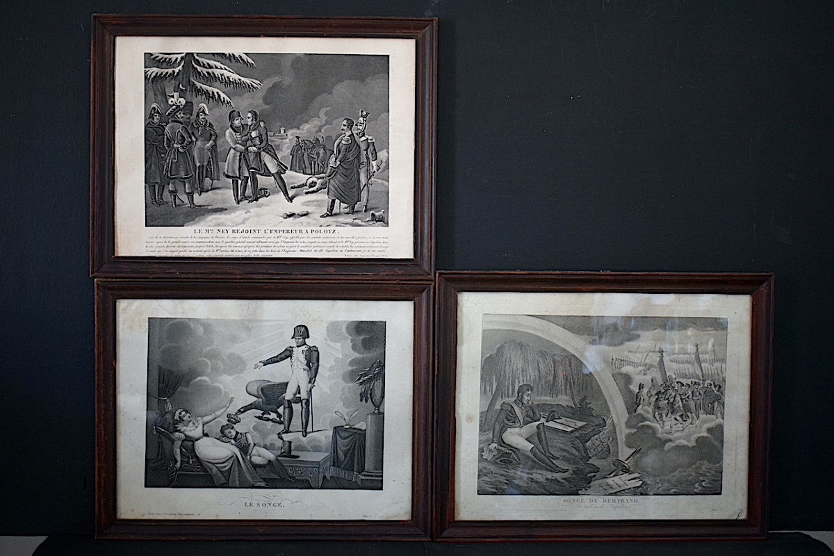 Trois Estampes sur le thème de Napoléon Bonaparte  XIX ème RT1255-photo-6
