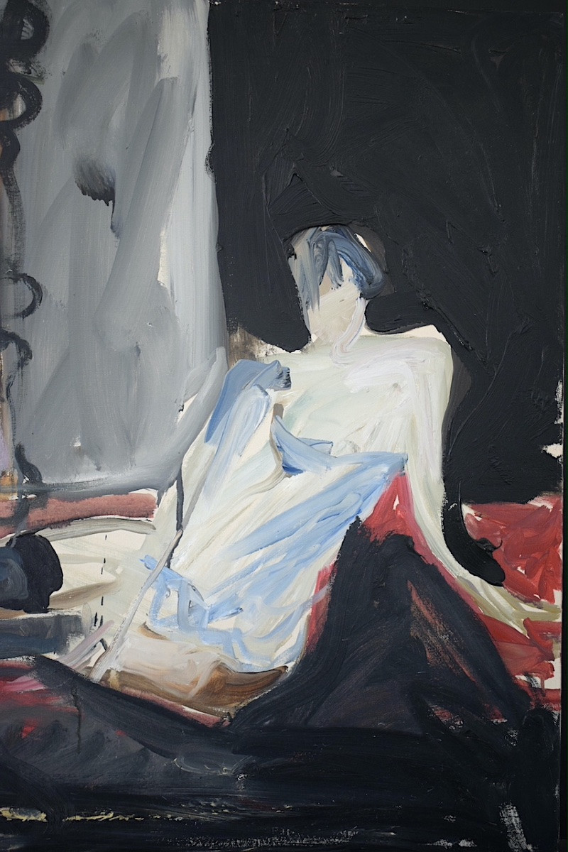 MICHEL GILLES Peintre Nîmois Composition Moderne femme RT1263-photo-3