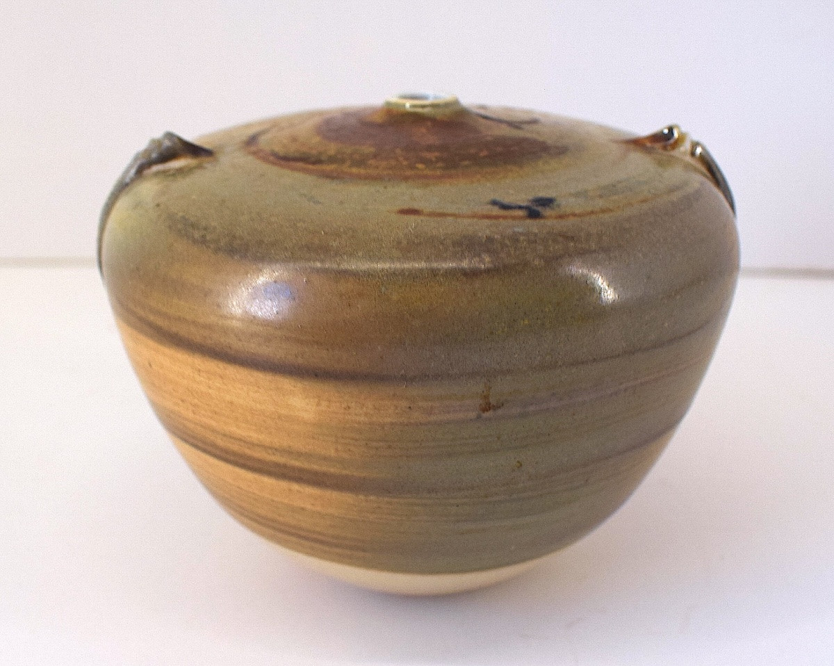 Modern Vase In Enamelled Porcelain, Signature To Identify Ref1118-photo-2