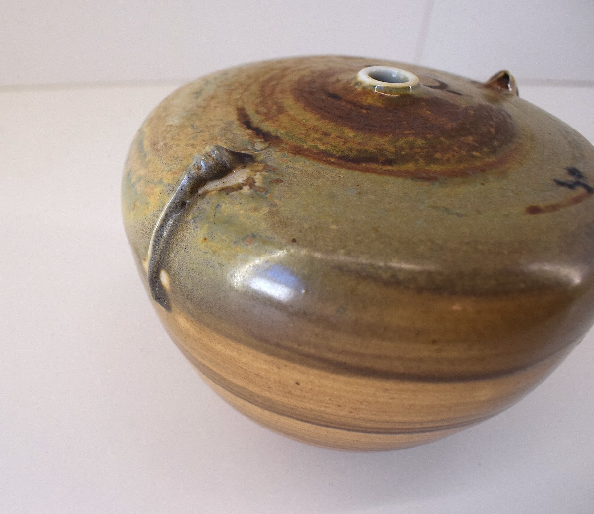 Modern Vase In Enamelled Porcelain, Signature To Identify Ref1118-photo-3