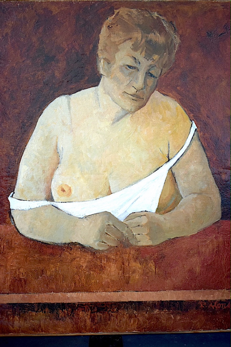 Rafael Alonso Spanish Portrait Of A Woman 20th Century Rt1314-photo-2