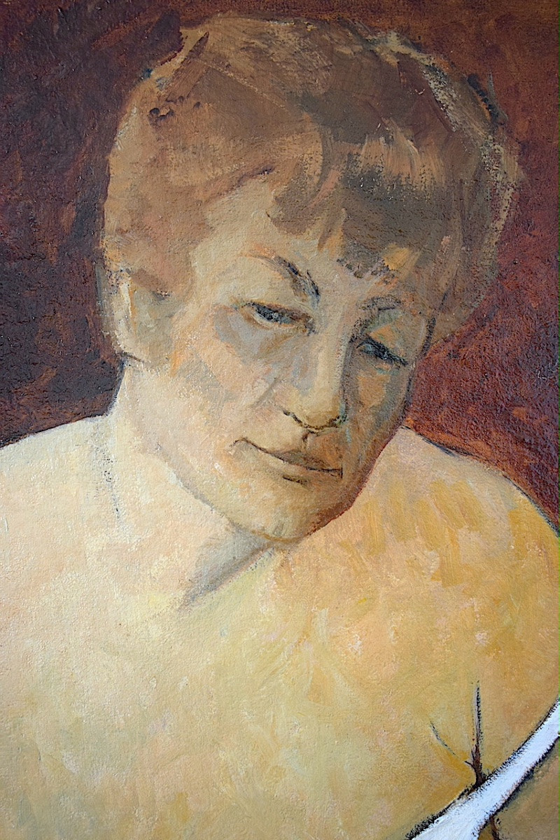 Rafael Alonso Spanish Portrait Of A Woman 20th Century Rt1314-photo-1