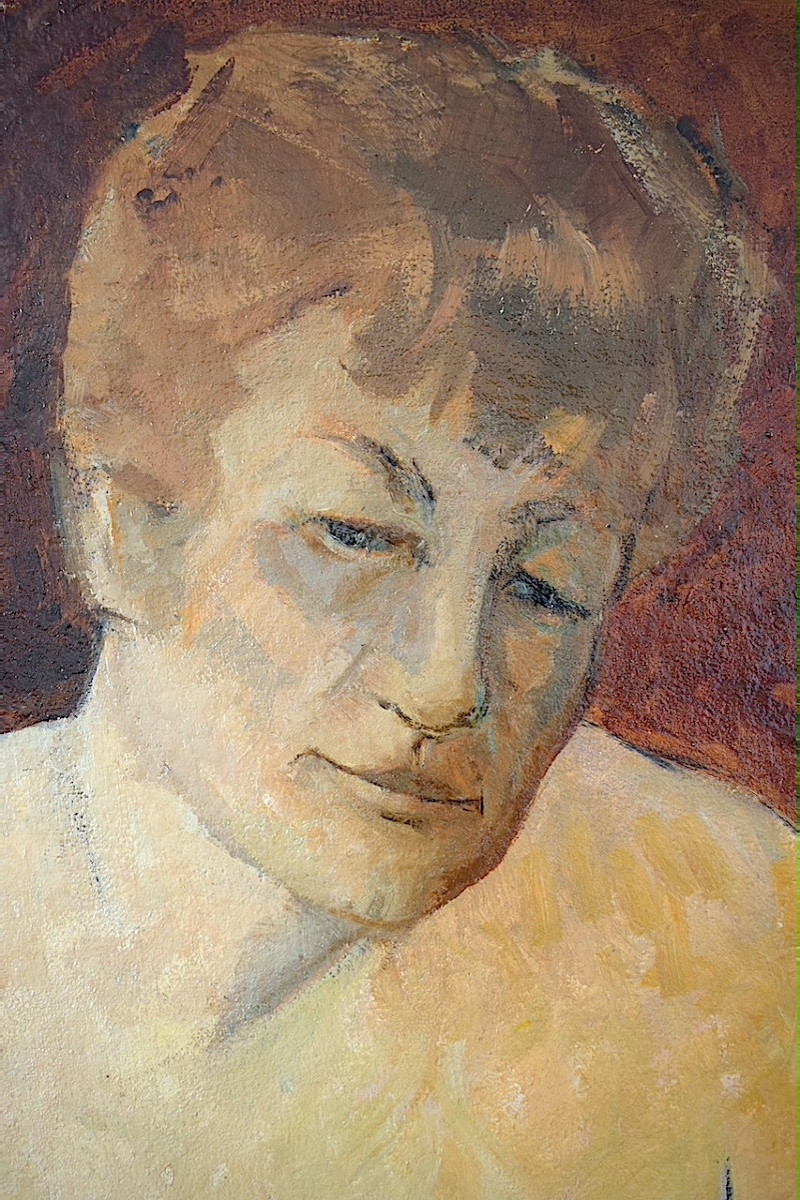 Rafael Alonso Spanish Portrait Of A Woman 20th Century Rt1314-photo-2