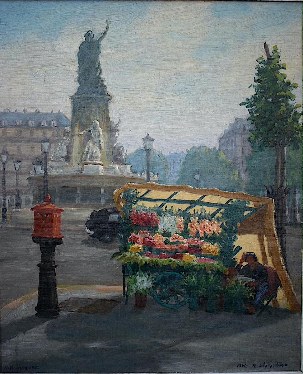 Michel Hernandez Paris Place De La République 20th Century 50s 60s Rt1322-photo-2