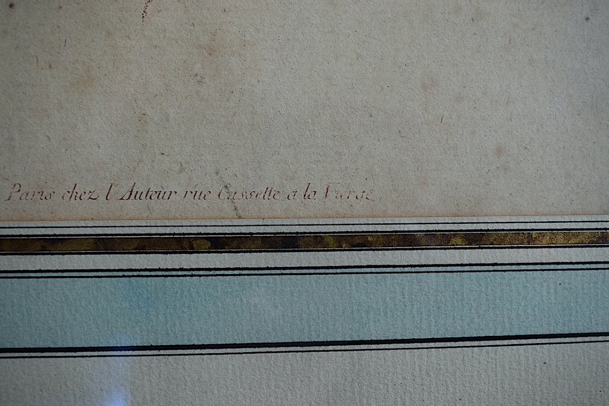 Estampe d'après J B GREUZE par L ROSALIE EMERY Paris début XX ème siècle RT1327-photo-5