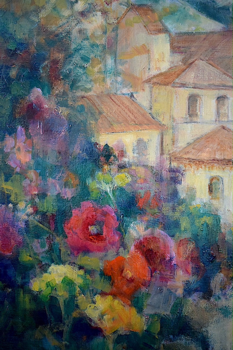 Signé CARRAT ST GUILHEM LE DÉSERT HÉRAULT CEVENNES abbaye de Gellone  RT1328-photo-2