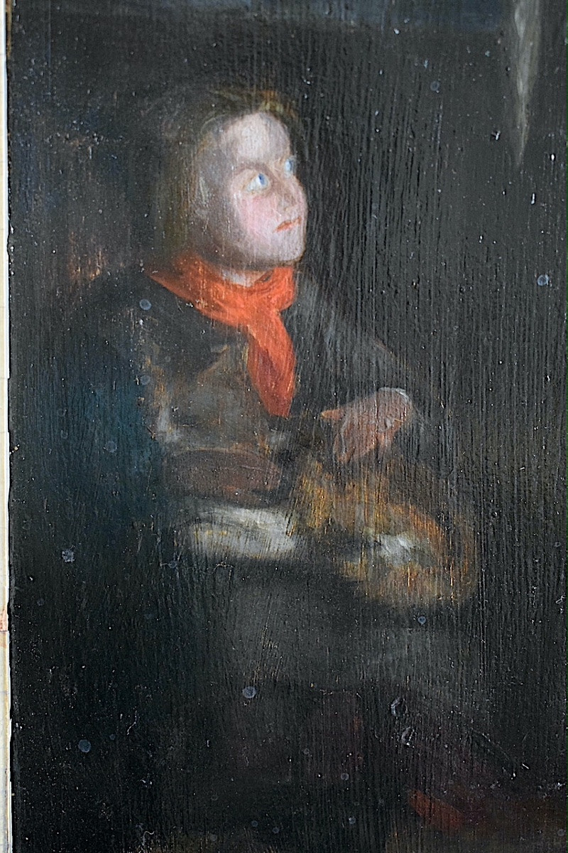 ADOLPHE-FÉLIX CALS  scène d’intérieur scène de genre XIX ème siècle RT1332-photo-2
