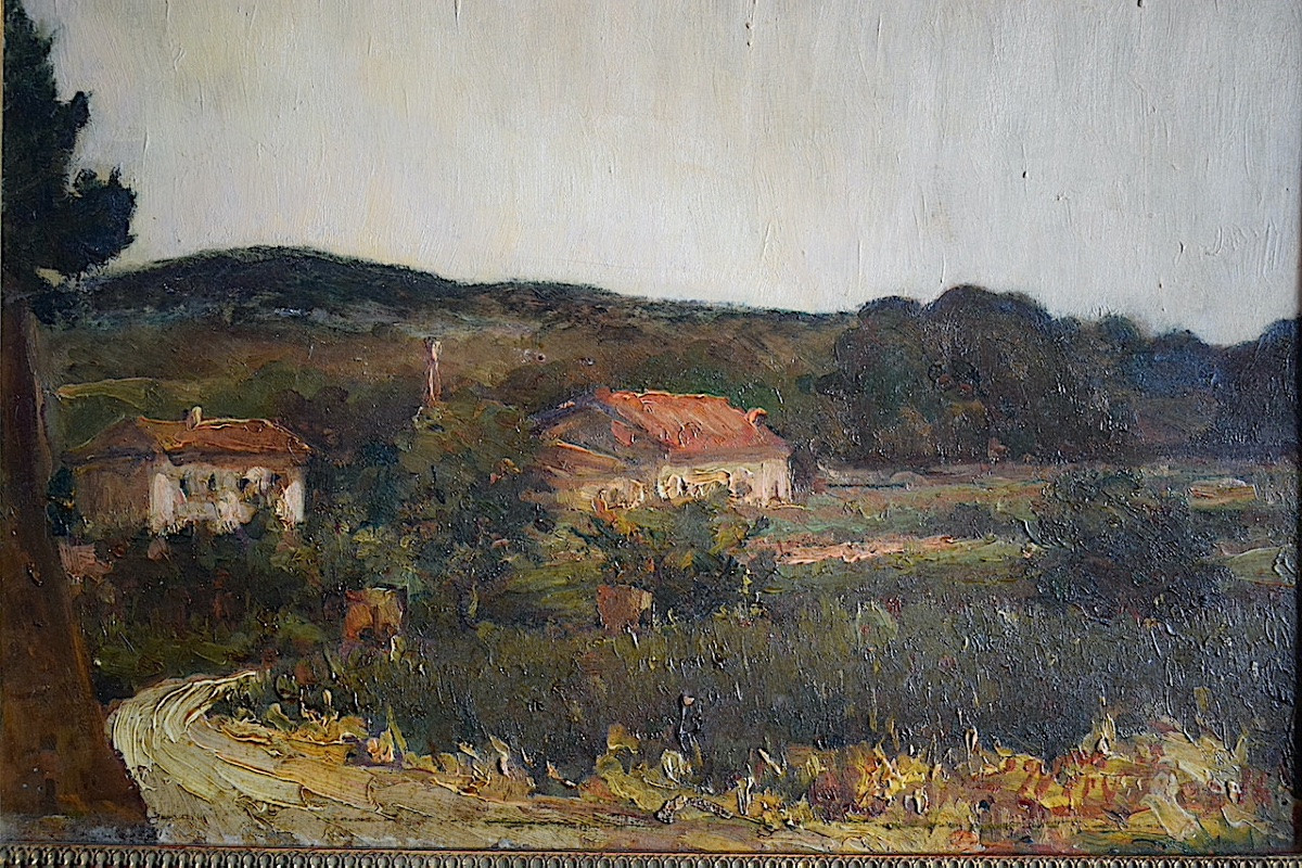 émile Auguste Wéry 19th 20th Century Impressionist Landscape Dated 1916 Rt1334-photo-2
