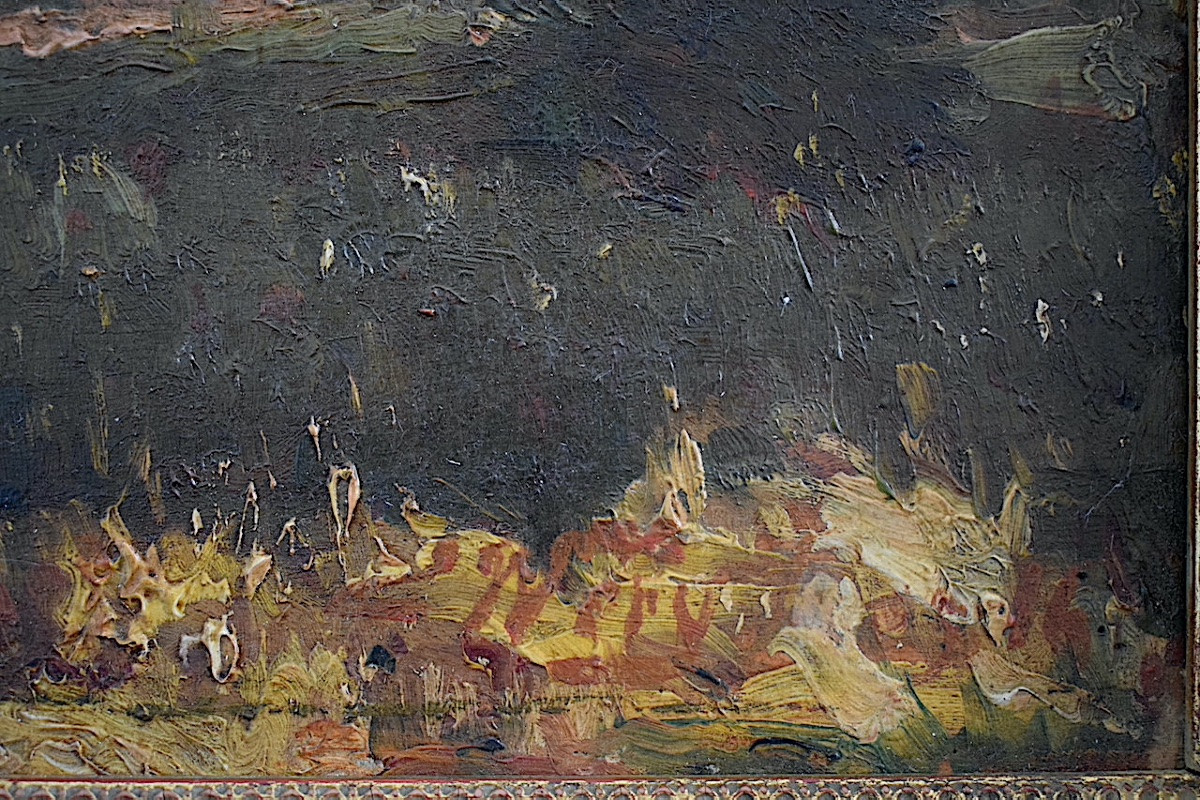 émile Auguste Wéry 19th 20th Century Impressionist Landscape Dated 1916 Rt1334-photo-3