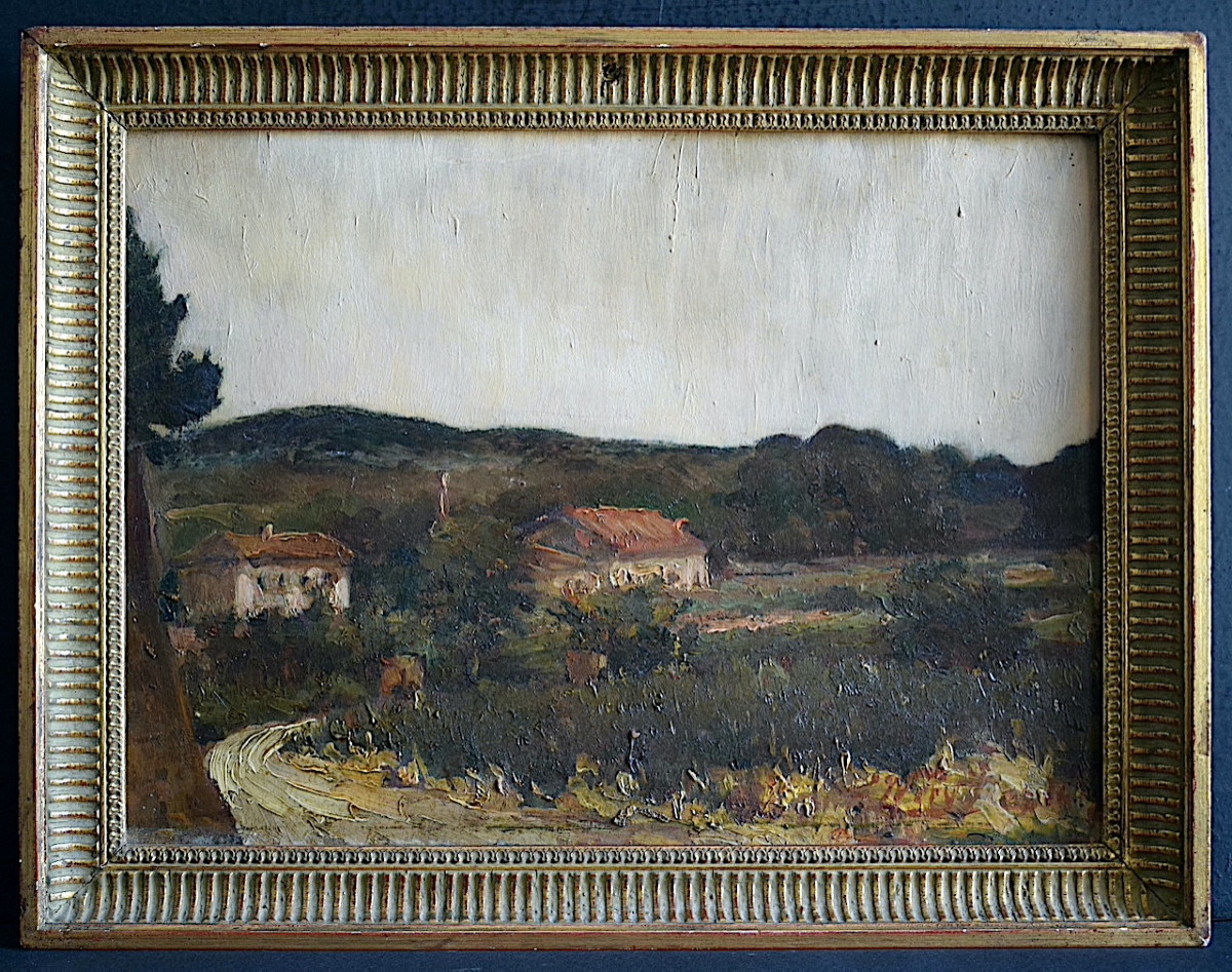 émile Auguste Wéry 19th 20th Century Impressionist Landscape Dated 1916 Rt1334-photo-3