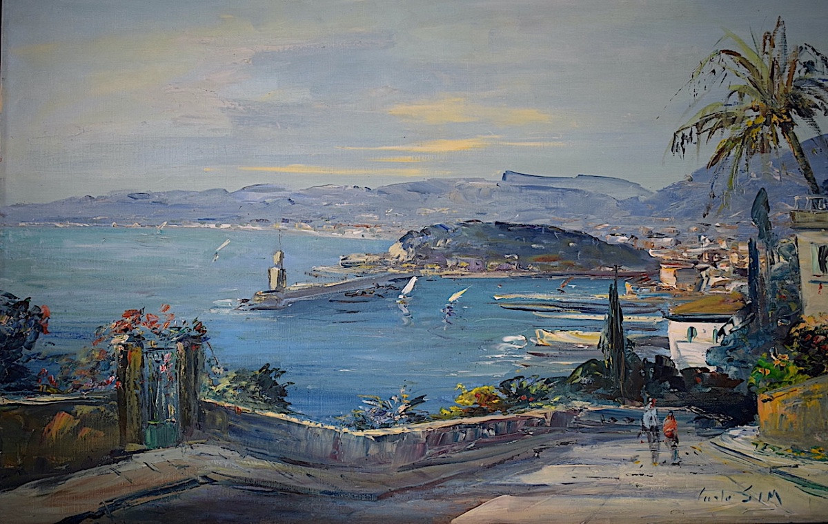 CARLO SIM Côte d'Azur ITALIE Riviéra PORT MARINE XX ème RT1346-photo-2