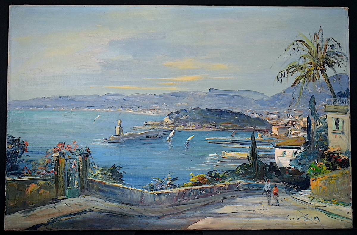 CARLO SIM Côte d'Azur ITALIE Riviéra PORT MARINE XX ème RT1346-photo-7