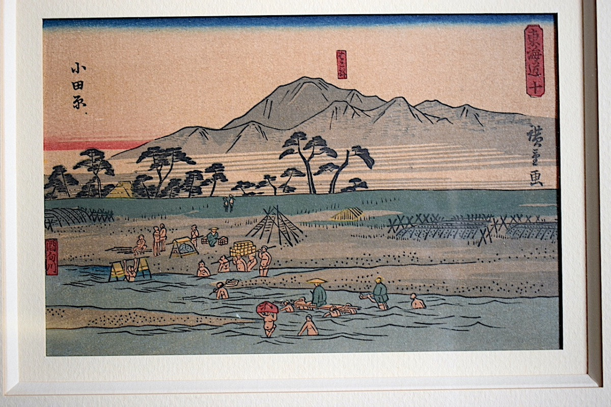  Hiroshige Eight Japanese Prints 19th Century Rt1364-photo-4