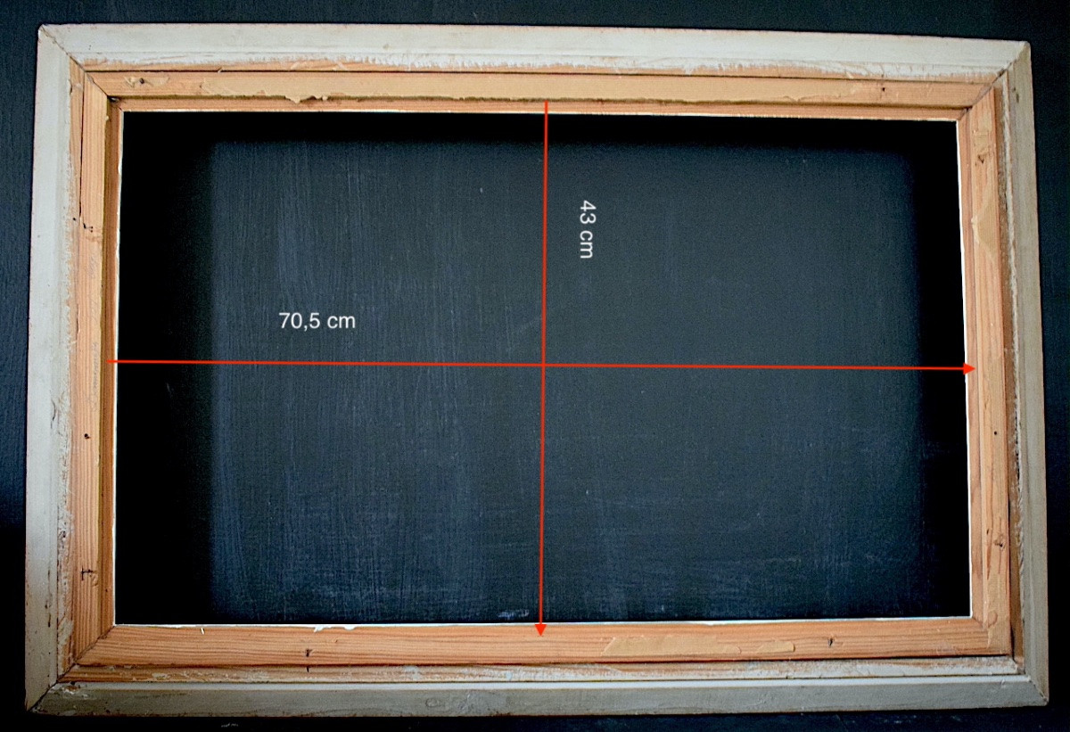 Montparnasse Frame, Rabbeted, 70 X 43 Cm, Ref C1244-photo-2