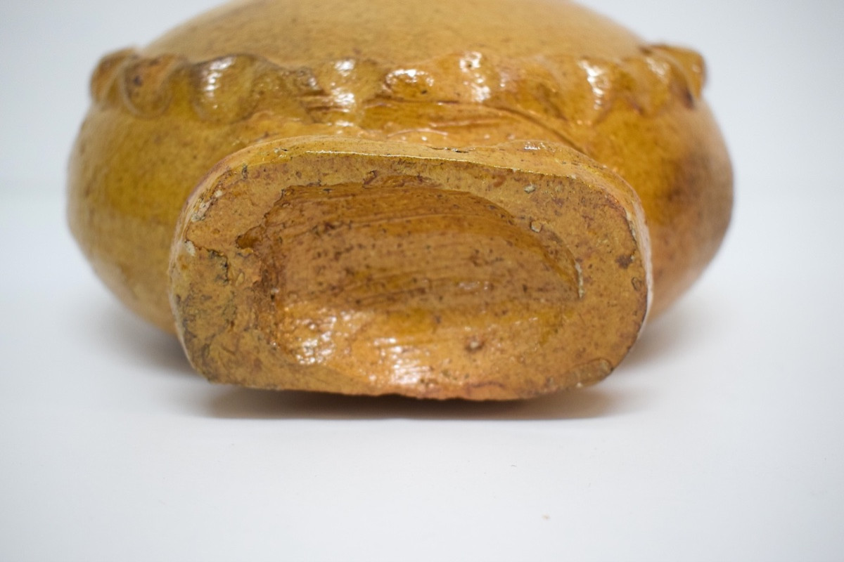 Gargoulette Or Chevrette Anthropomorphic Pitcher In Glazed Ceramic Ref1144 -photo-4