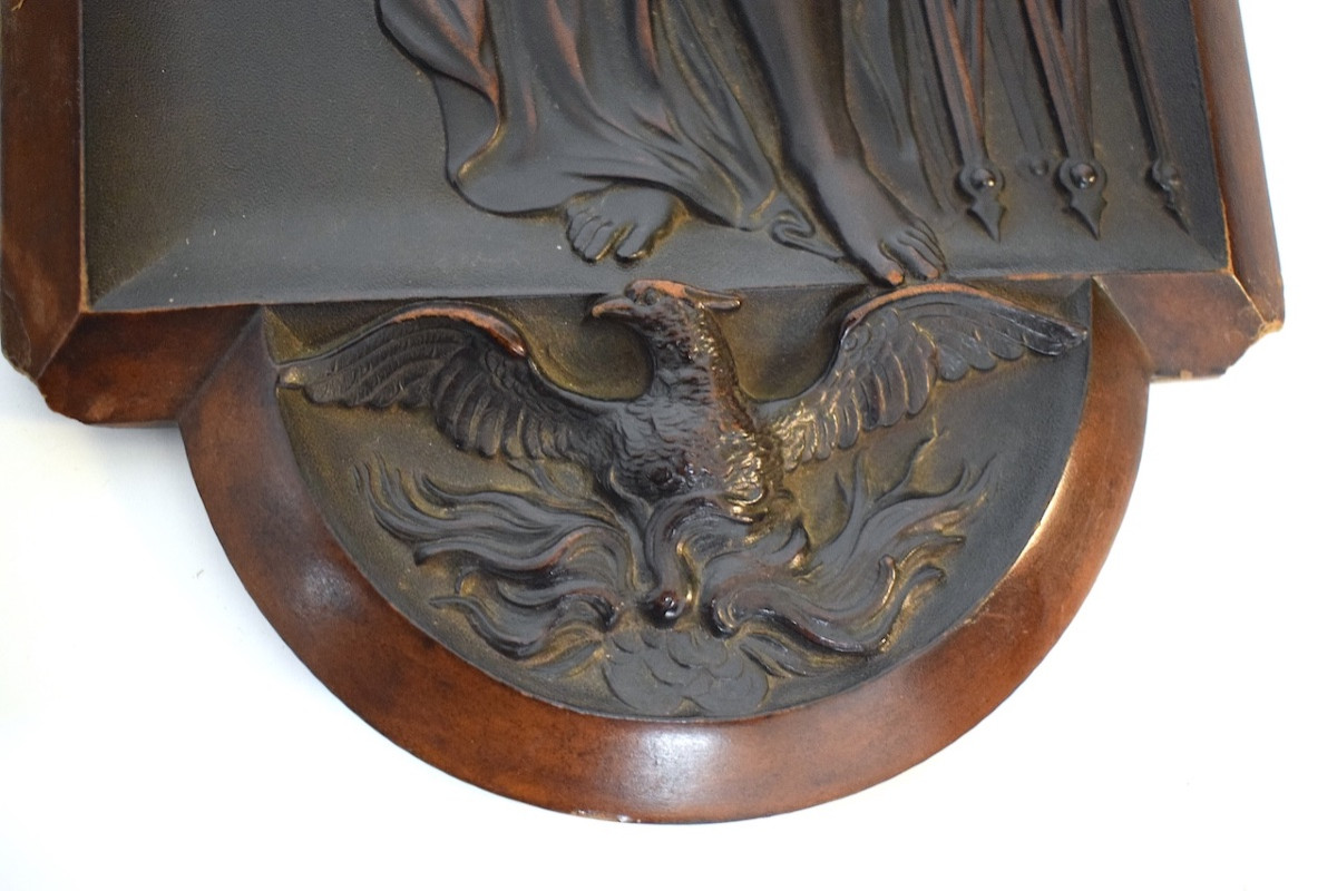 Two Nymphs In Hardened Wood After The Fountain Of The Innocents In Paris Ref1150-photo-7