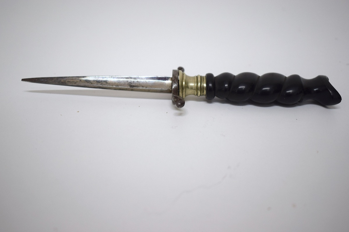 Curiosité Dague de vertu  poignard  féminin XIX ème dit  pique couilles ref1151-photo-3