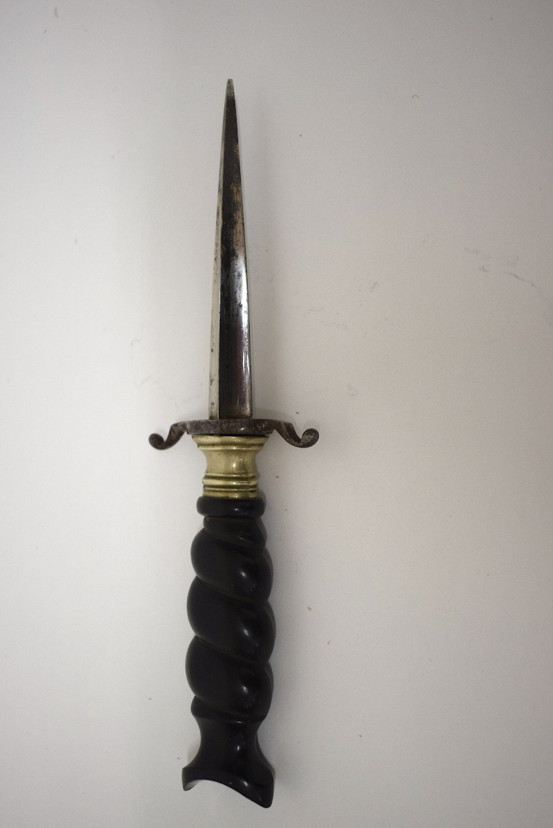 Curiosité Dague de vertu  poignard  féminin XIX ème dit  pique couilles ref1151-photo-1
