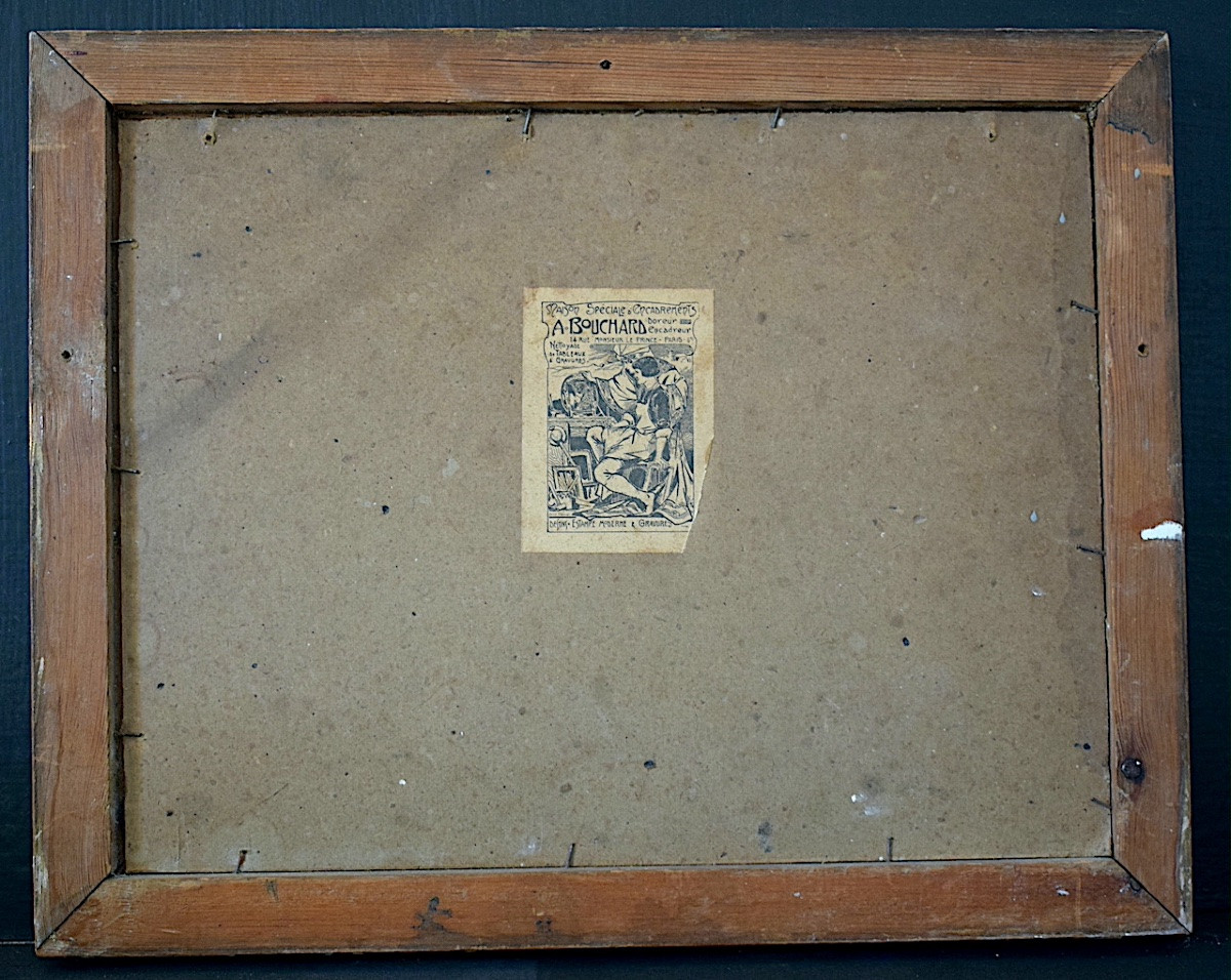 MAREST&Eacute; Georges Jules dit G&eacute;o marine plage vagues post impressionniste RT1384-photo-3