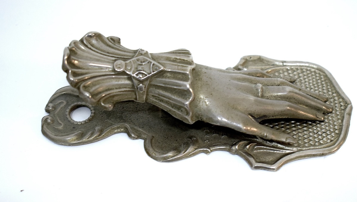 J & E Ratcliff Victorian Style Metal Letter Clip, Feminine Hand, England, Ref1156 -photo-3