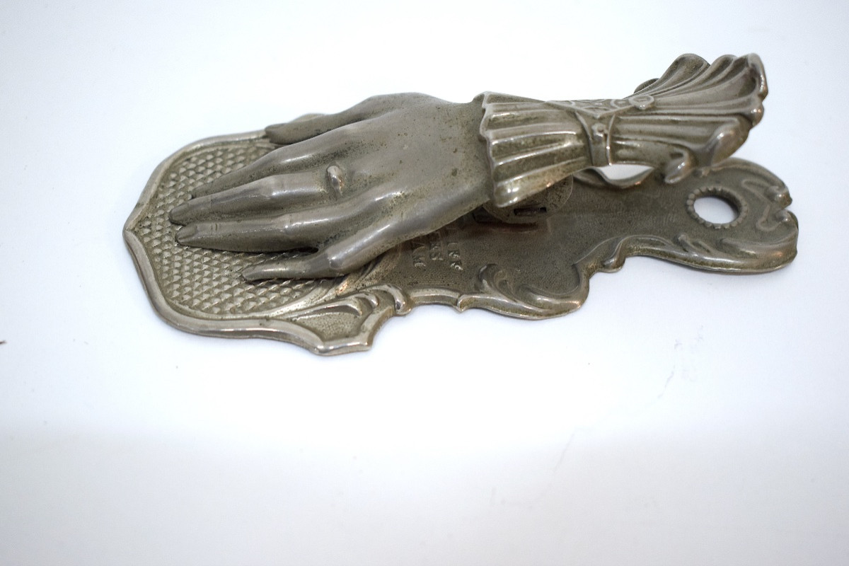 J & E Ratcliff Victorian Style Metal Letter Clip, Feminine Hand, England, Ref1156 -photo-4
