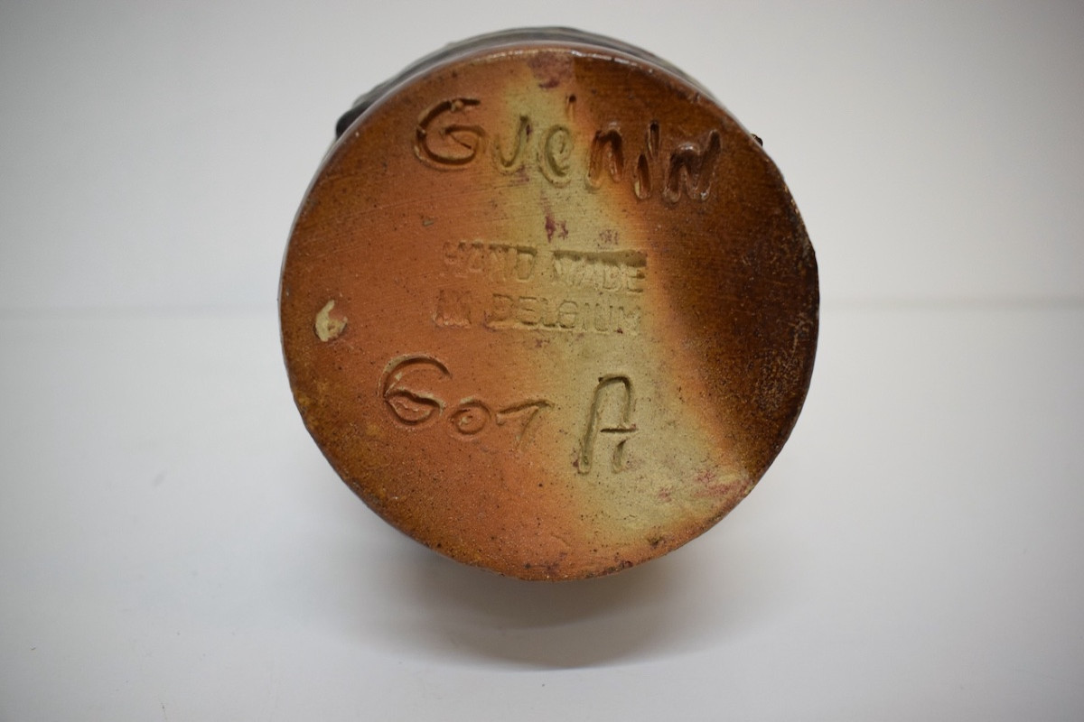 Roger Guerin Art Nouveau Art Deco Vase In Belgian Glazed Stoneware, Belgium, Ref1160-photo-5