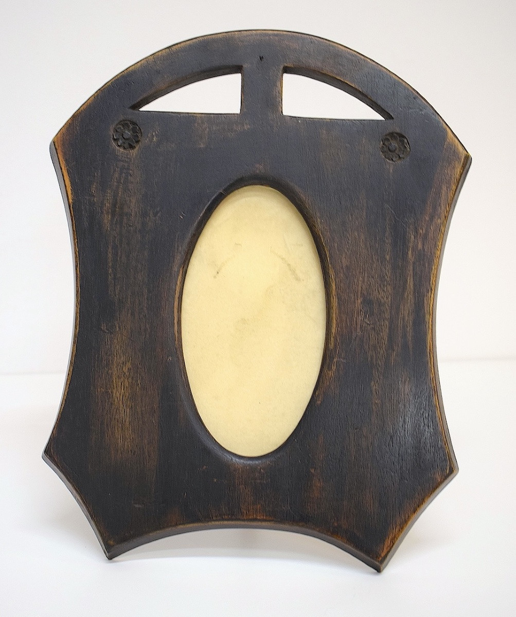 Cadre Photo Bois Sculpté  Art Nouveau Art Déco   REF1174-photo-2