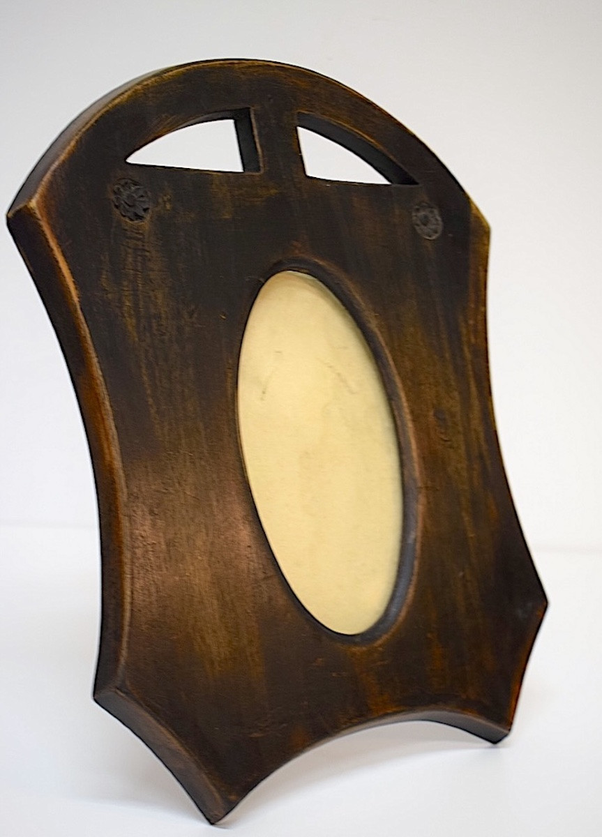 Cadre Photo Bois Sculpté  Art Nouveau Art Déco   REF1174-photo-3