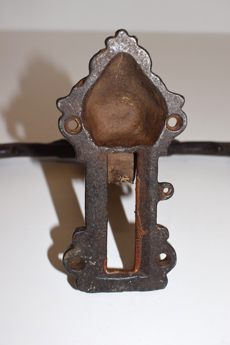 Heurtoir de Porte en Fonte de Fer Tête de Chimères  Aigle Napoléon III REF1192-photo-7