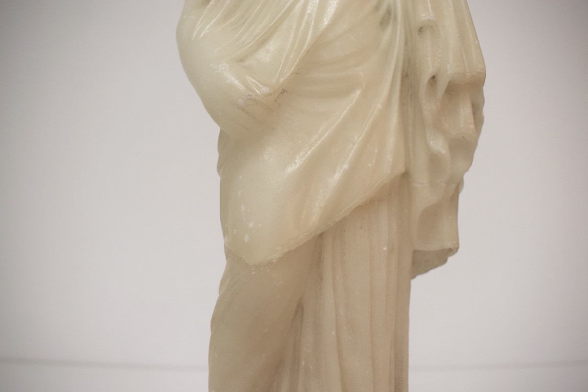 VESTALE en albâtre prêtresse romaine de la Rome antique Italie  ref1196 -photo-5