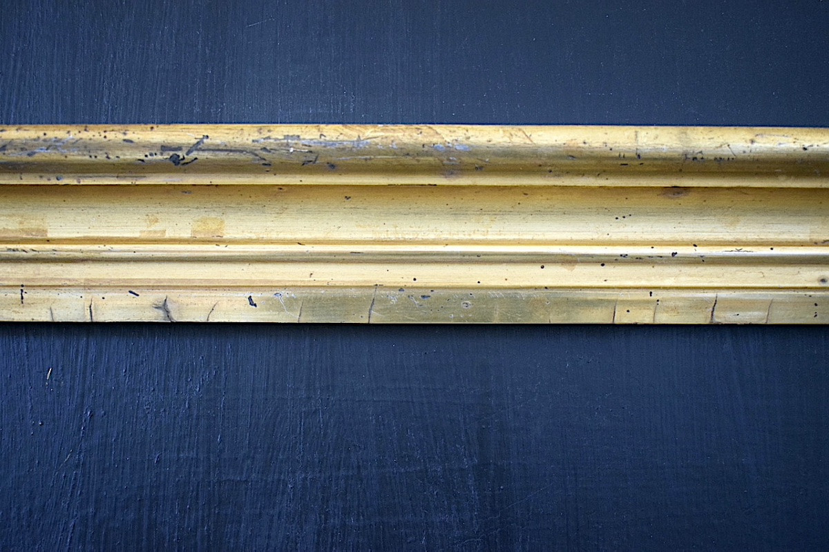 CADRE XIX ème doré  Feuillure 43,5 x 37 cm  FRAME Ref C1247-photo-4