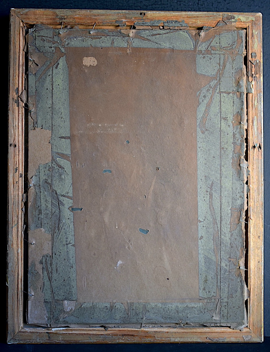 Dessin plume Soldat militaire signé E AUDEBERT ou ALDEBERT daté 1891  XIX ème RT1403-photo-4