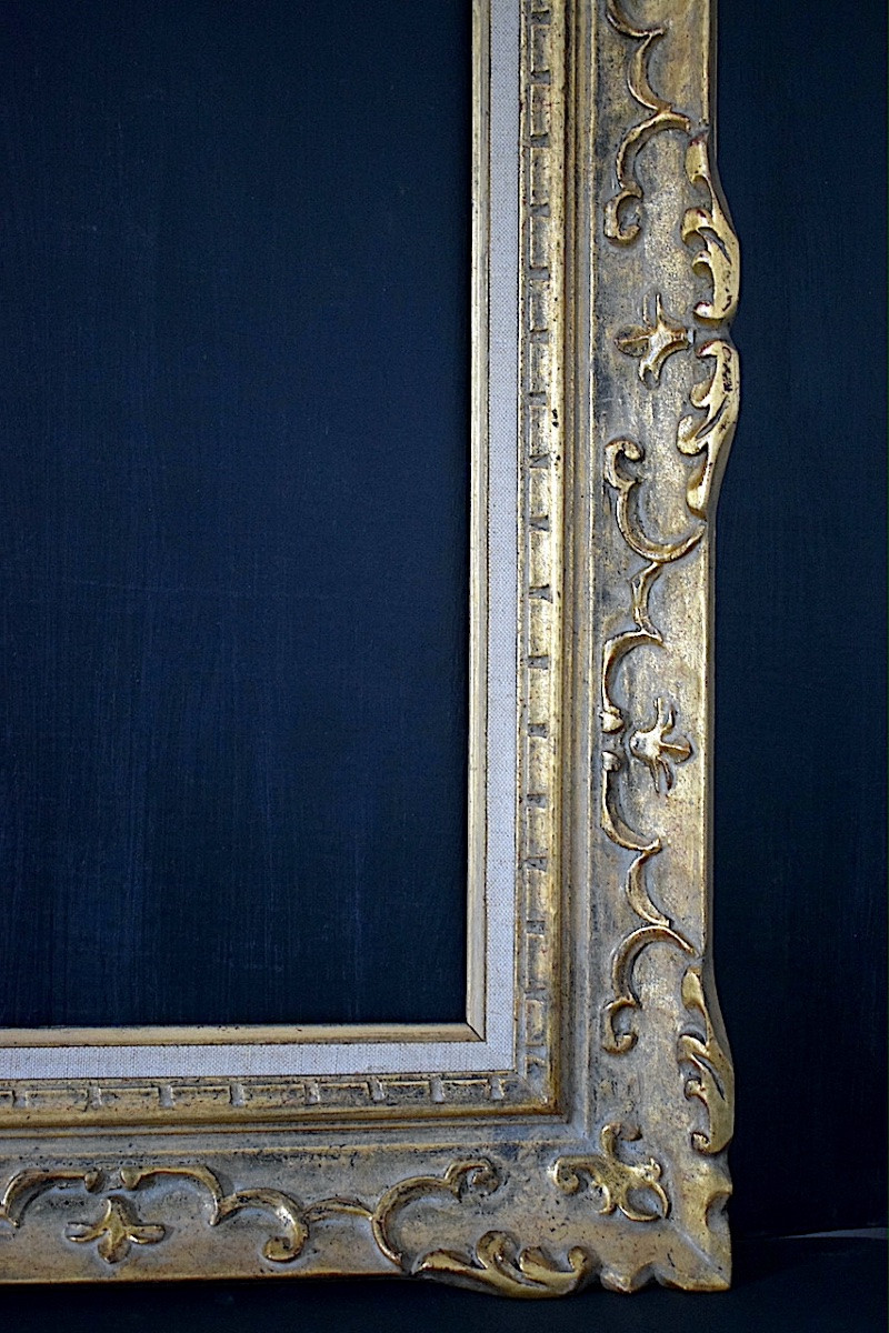 CADRE Montparnasse doré  Feuillure 65 x 54 cm format pour tableau 15F FRAME Ref C1250-photo-2