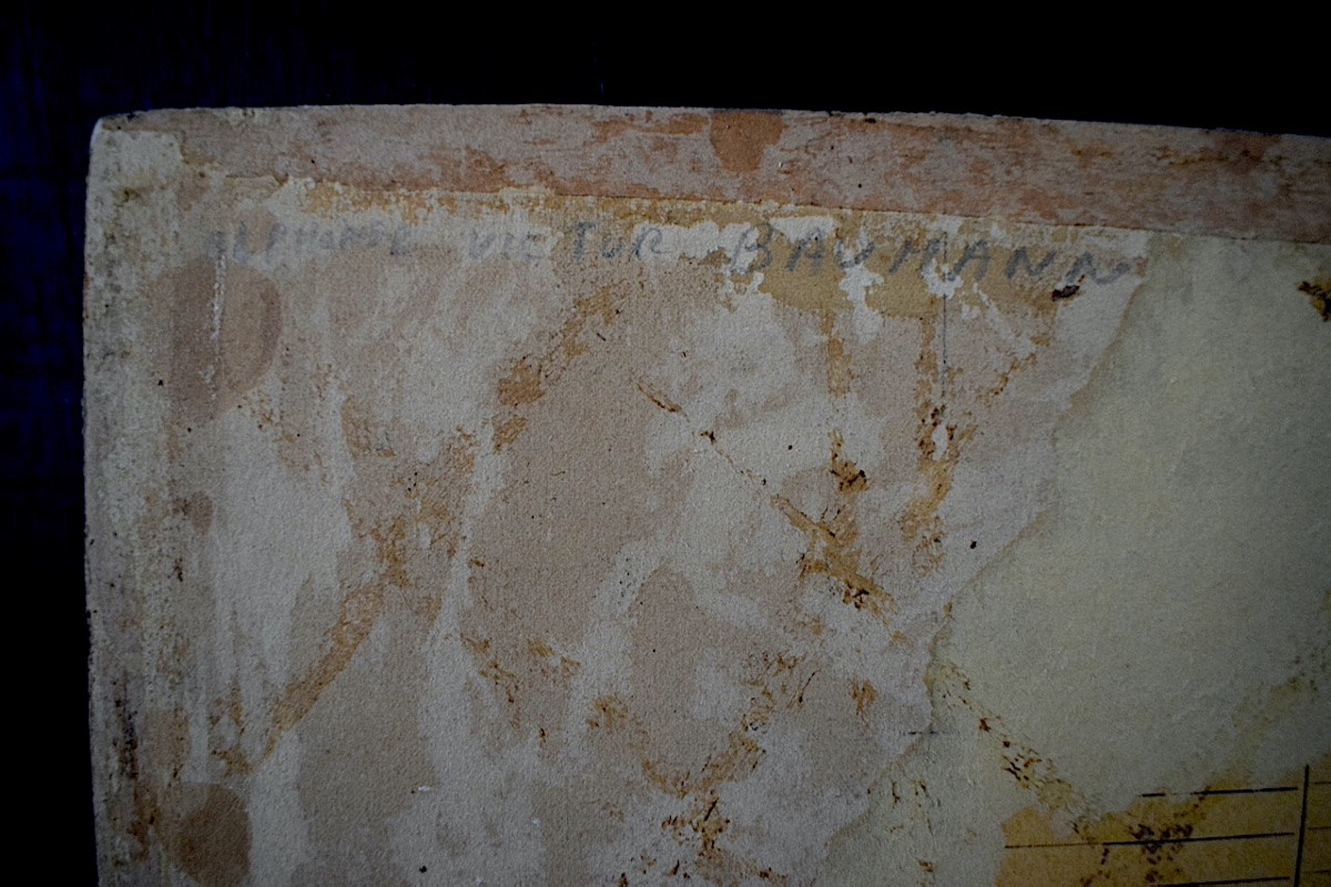 BAUMANN ALPHONSE VICTOR ( 1868-1915) aquarelle école française XIX ème sortie d'église -photo-6